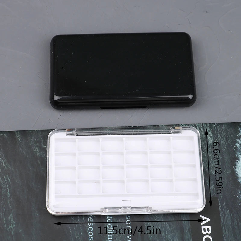 DIY Empty Eyeshadow Palette Pallet Blusher Lipstick Pow der Holder Case 24 Grids