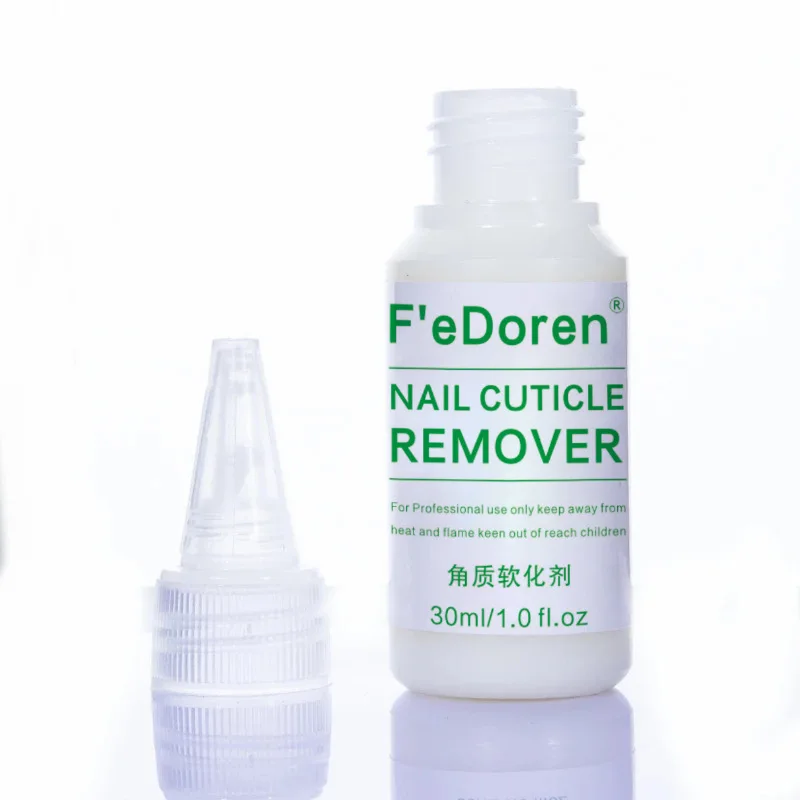 

30ML Nail Cuticle Remover Softener Liquid Exfoliator Cuticle Oil for Nails Care