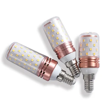 LED 캔들 홀더 전구, E27, E14, 12W, 16W, SMD2835, 220V, 230v, 에너지 절약, 따뜻한 흰색, 3000K, 차가운 흰색, 6500K, LED 옥수수 조명