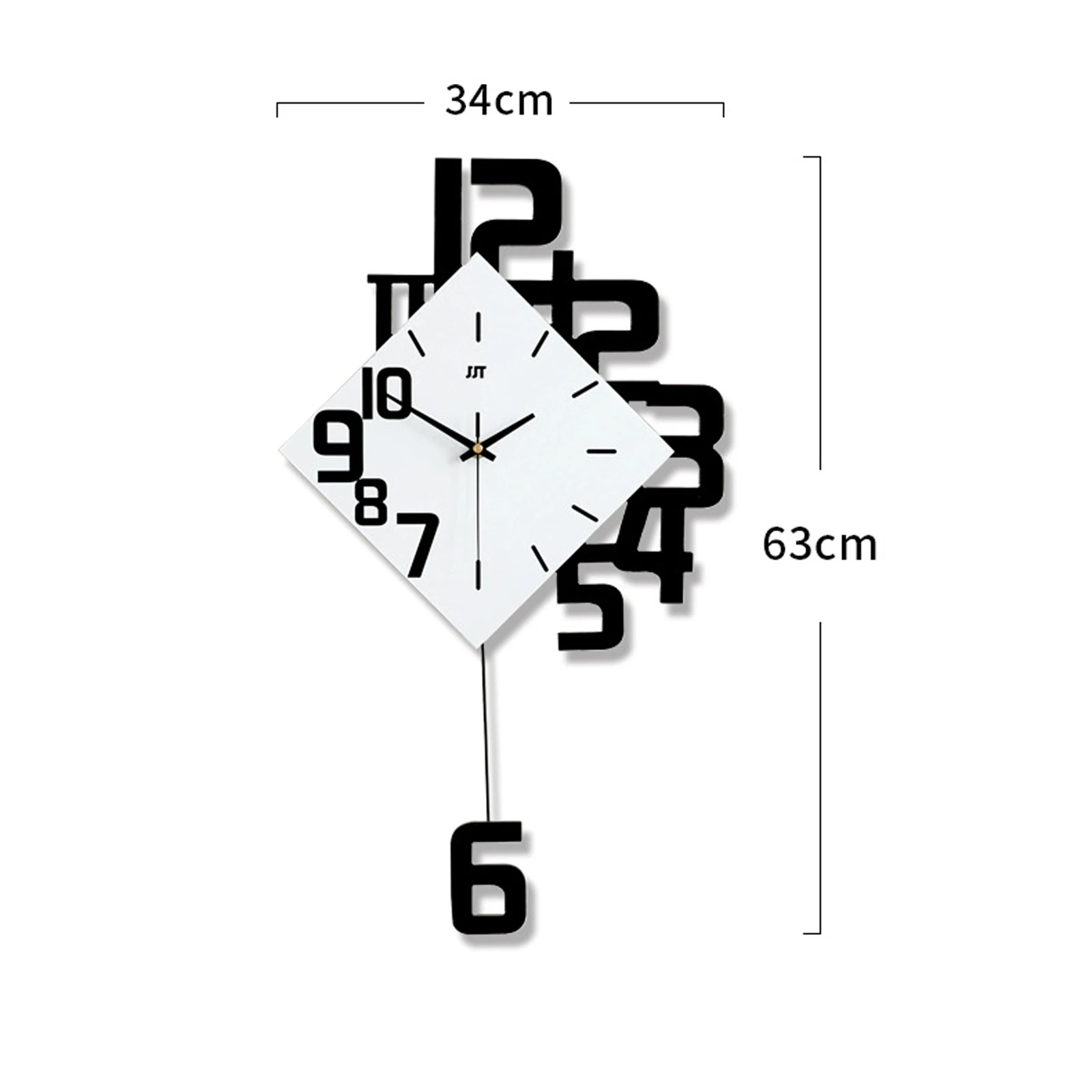 digital wall clock