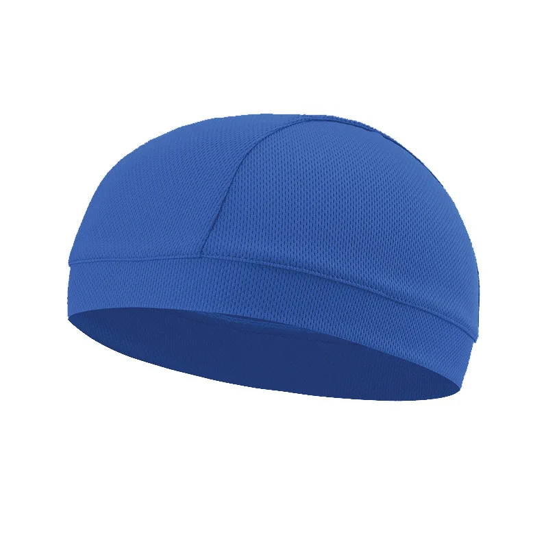 Summer Unisex Quick-dry Breathable Hat Motorcycle Bicycle Helmet Inner Liner Cap Outdoor UV Protection Hat Balaclava Cycling Cap cycling caps sports headwear