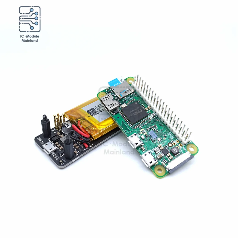 

New UPS Lite V1.2 Power Cap Board with Battery Level Detection 1000mAh Battery for Raspberry Pi Zero Zero W Power Detection