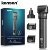 Kensen S29 Hair Tirmmer for Men 2 in 1 Adjustable Hair Clipper Kit Electric Razor Dry/Wet Hair Cutting Machine Nose Hair Trimmer 1