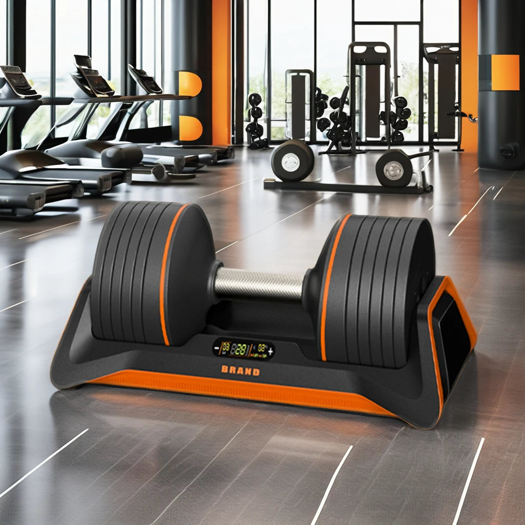 18kg Smart Dumbbells New Design Adjustable Training Equipment for Home Gym with Fitness Dumbbell Sets