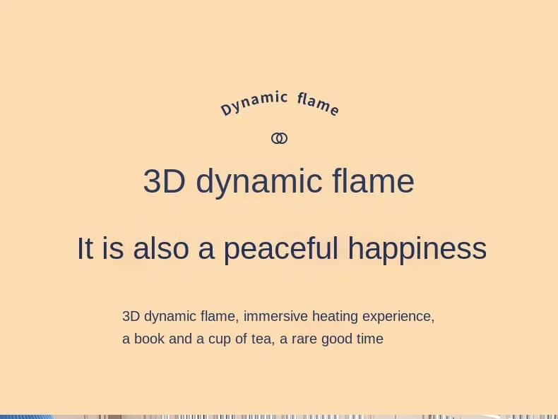 Sb046e18ac917450bad05414c079f78e5M 220V fireplace heater, household electric heater, living room, bedroom, fast heating and energy-saving heater Mallzona