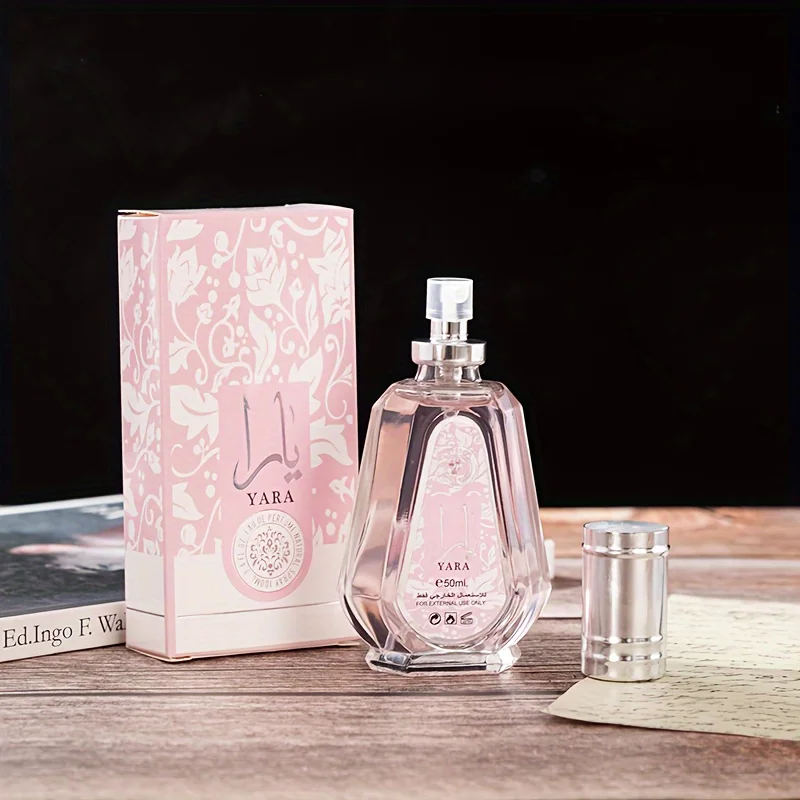 New Lattafa Yara Edp-50ml Women Yara Tobacco Amber 50ml Deodorant