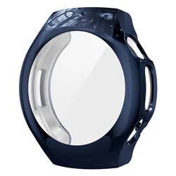 All-Around Shockproof TPU Protective Case for Smartwatch Accessories (Midnight blue)