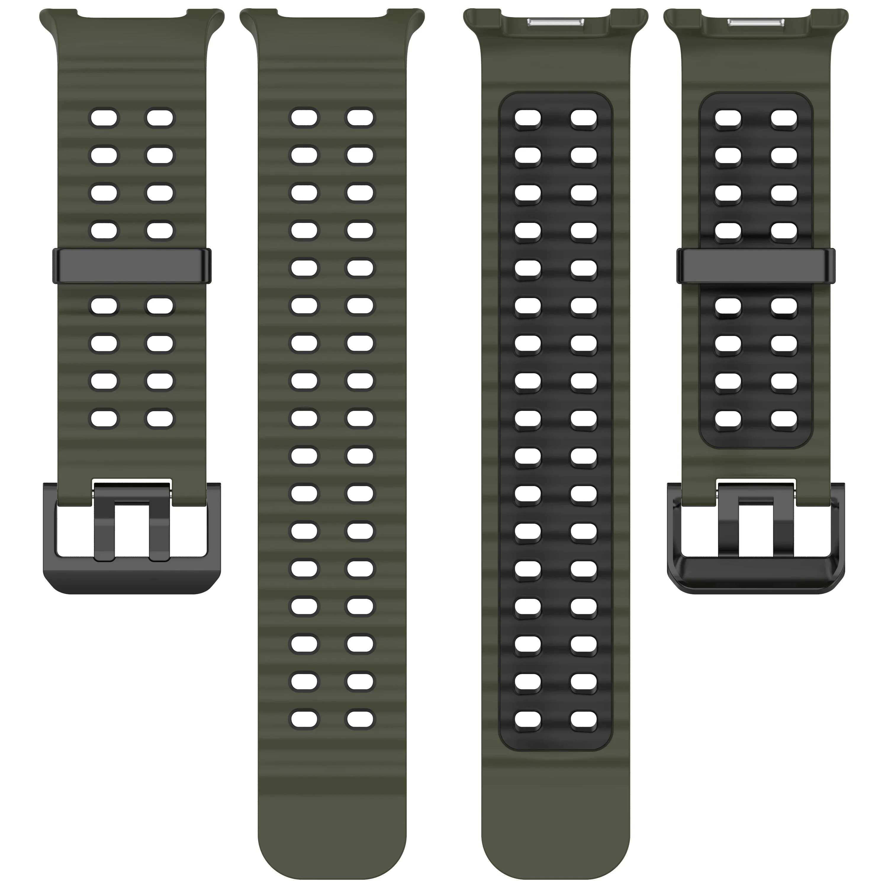 Silicone Watch Strap Side Profile