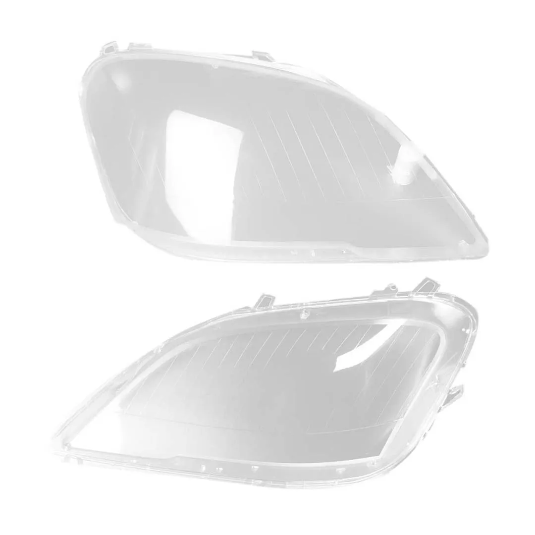 

for Mercedes Benz W164 2009-2011 ML-Class Pair Car Headlight Cover Lampshade Shell (Left + Right