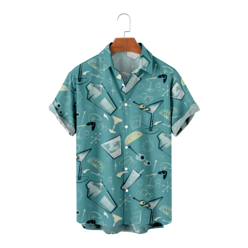 

Men's Fashion Hawaiian T-Shirt Y2K Hombre Shirt Picasso Art 3D Print Cozy Casual Short Sleeve Beach Oversized Clothes 12