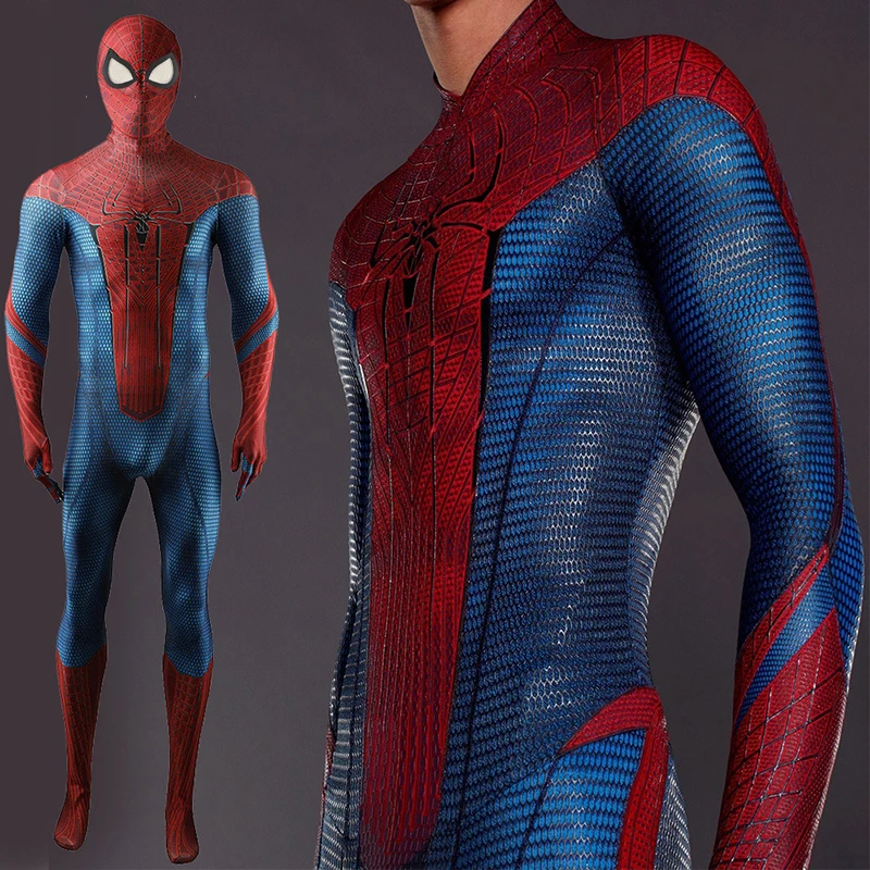 アメイジング スパイダーマン コスチューム レプリカ L スーツ アトラク Amazon.co.jp: スパイダーマン コスプレ コスチューム Teen