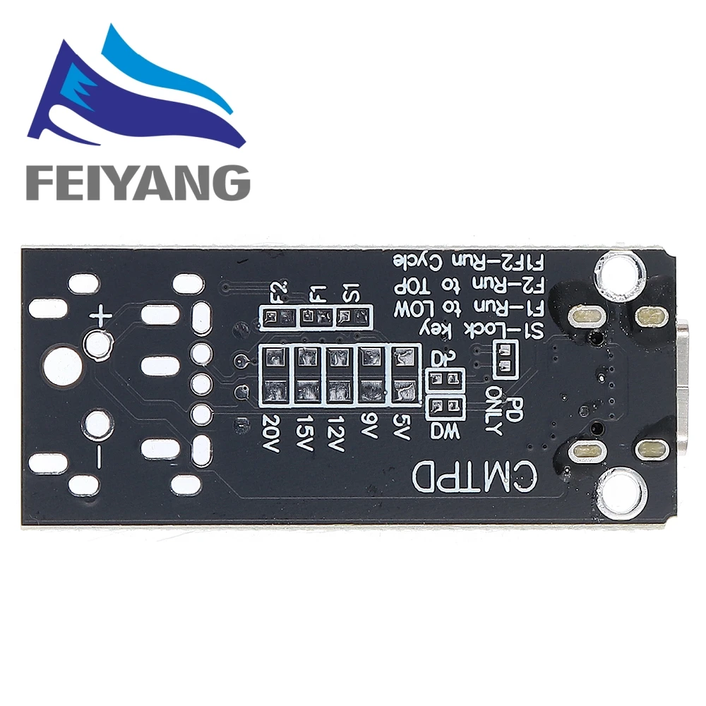 100W High-Speed USB-C Fast Charge Trigger Board with PD/QC Technology