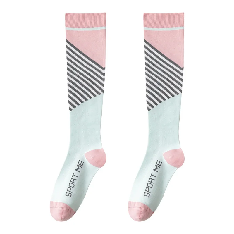 Premium Women's Athletic Compression Socks - Breathable & Highly Elastic