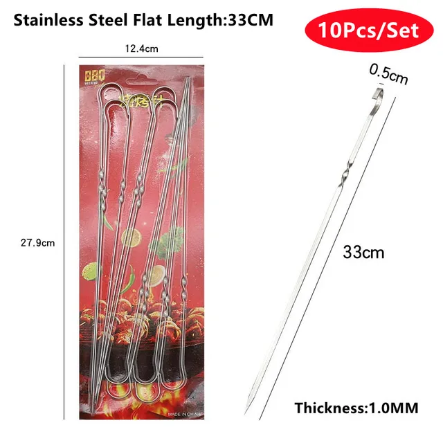 33CM 10PCS Flat