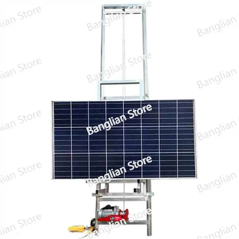 

New Glass Doors and Windows Electric Small Lift Hoist Hoist Photovoltaic Panel Lift Solar Panel
