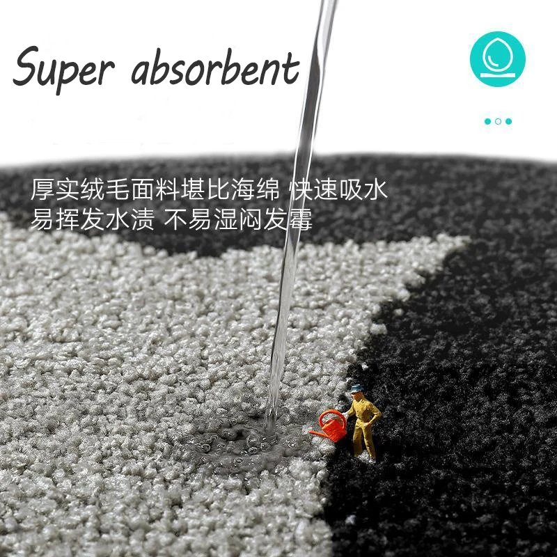 Disney Mickey Mouse Cushion Pillow Kawaii Cartoon Anime Faux Cashmere Carpet Bathroom Non-slip Mat Cute Plush Mat Gift for Kid 2