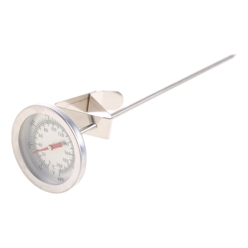Stainless Steel Oven Cooking BBQ Probe Thermometer Food Meat Gauge 200&deg;C