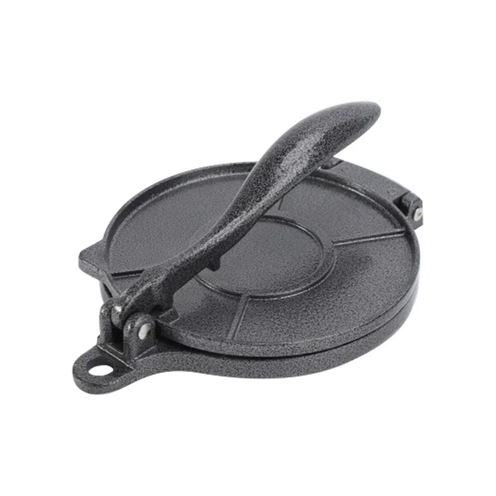 1pc Tortilla Press 6.3 Inch DIY Manual Corn Aluminum Alloy Tortillas Pressing Maker Cast Iron Homemade Pancakes Kichen Tools