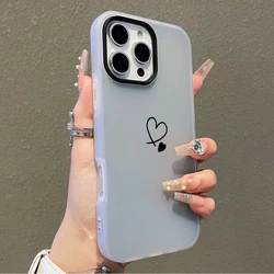 Adorable Heart Design Phone Case - Charming and Stylish Cover - Galaxy S23 Ultra (Black)