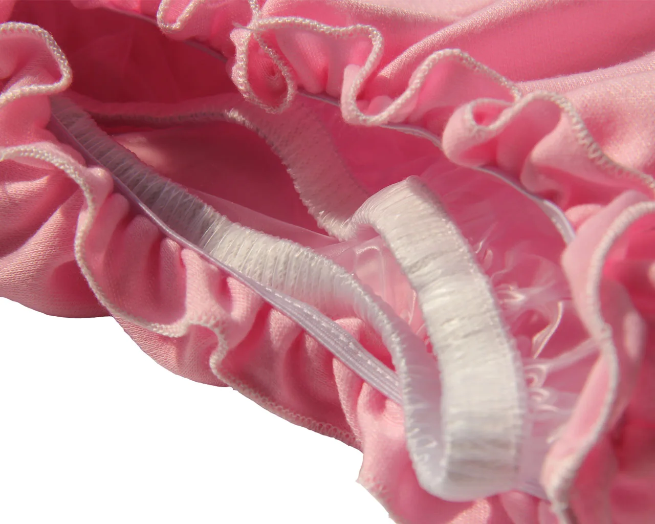 Adult Baby Ruffle Panties Bloomers incontinence Diaper Cover/FMP03-5&5,M / L / XL XXL