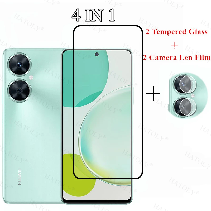 

Full Cover Tempered Glass For Huawei Nova 11i Screen Protector Camera Lens Film For Huawei Nova 11i Glass For Huawei Nova 11i