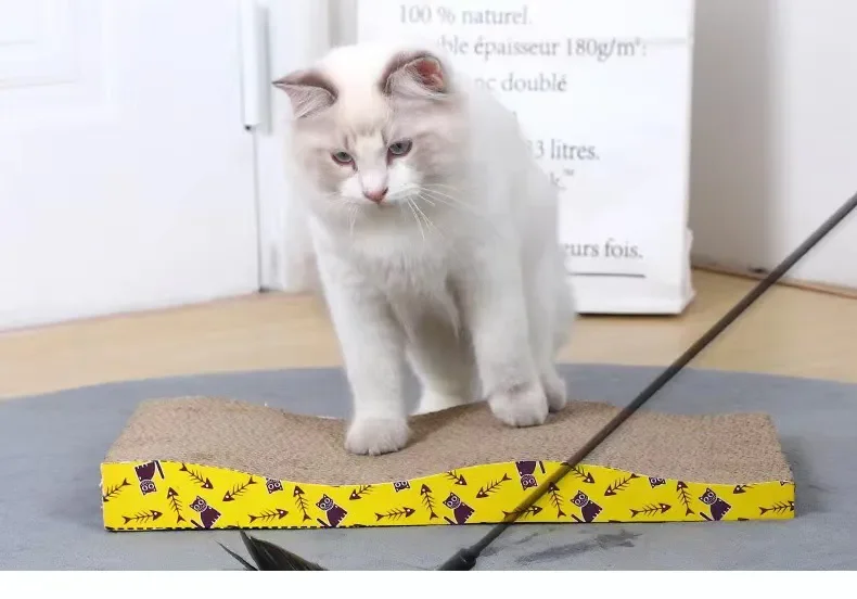 Title 10, New Bowl Cat Scraper Sharpening Claw Cardboard ...