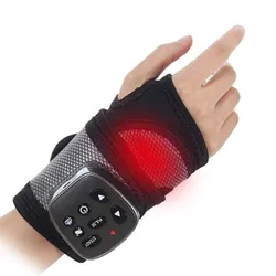 Hanjiang high quality thermal massage wrist massage instrument to relieve hand fatigue care vibration health care wrist band mas