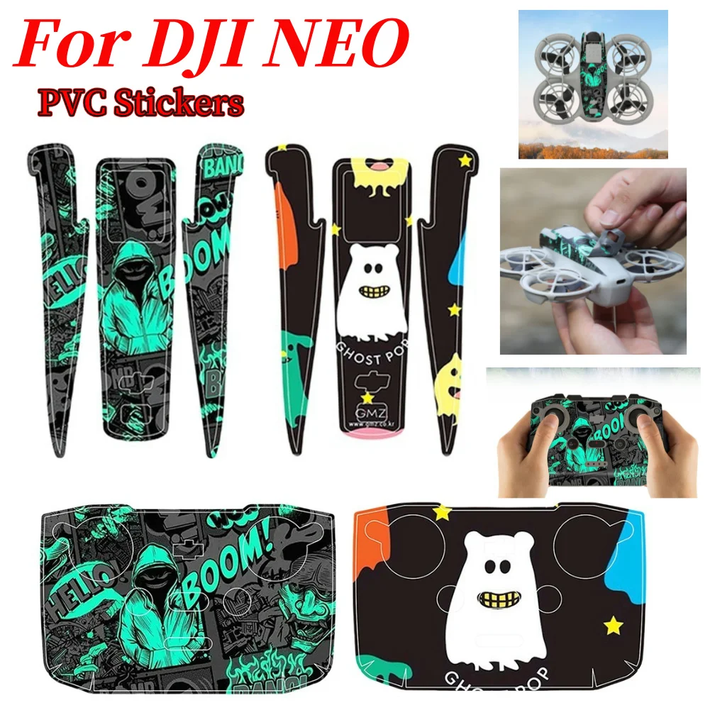 Protective Film Waterproof Anti-Scratch Cool Skin Body Remote Control Sticker For DJI NEO Drone Accessories