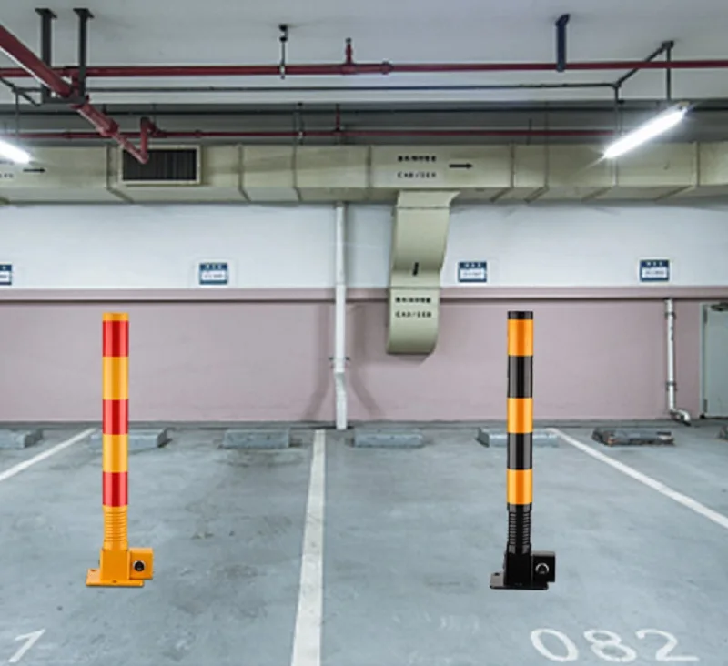 Verdicken Frühling flexible parkplatz sperren post verdickt anti-kollision auto parkplatz aufzug spalte erhöhten pile – Detail 9