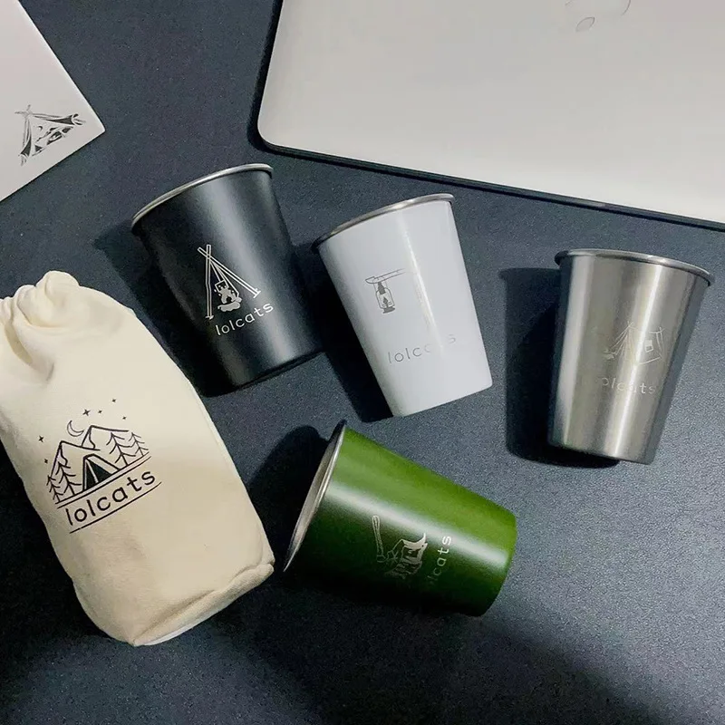 Taza Plegable 250ml Camping Vaso Plegable De Acero Inoxidable - 250ml, Con Tapa, Ideal Para Senderismo, Camping Y Viajes Vaso Colapsable Hiking