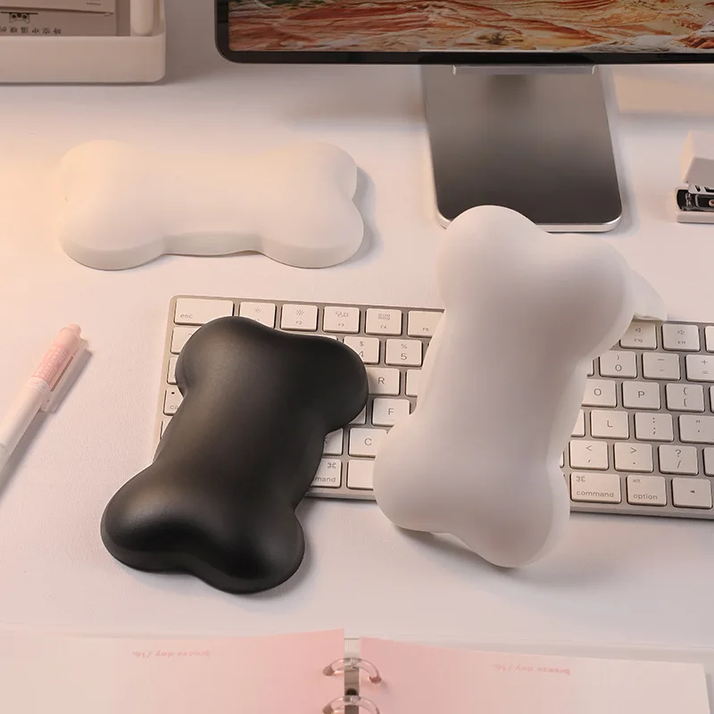 Repose-poignet ergonomique en Silicone pour clavier et souris, mousse à  mémoire de forme, antidérapant, pour ordinateur portable - AliExpress