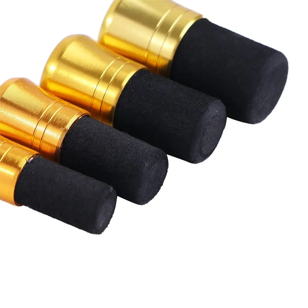 1Pcs Fishing Rod Rear Plug Aluminum Alloy Rod Bottom Protector Stopper  Screw Plug End Rod Pole Butt Caps Fishing Accessories