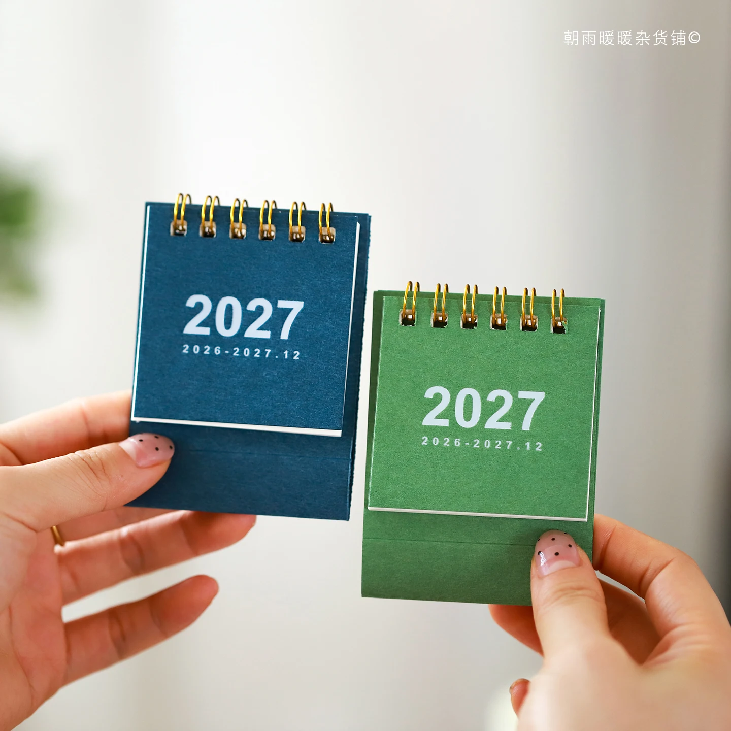 Calendario Mini 2026-2027 Stile Ins, Semplice Planner per Lavoro e Studio, Calendario da Scrivania, Ornamento da Tavolo - immagine 2