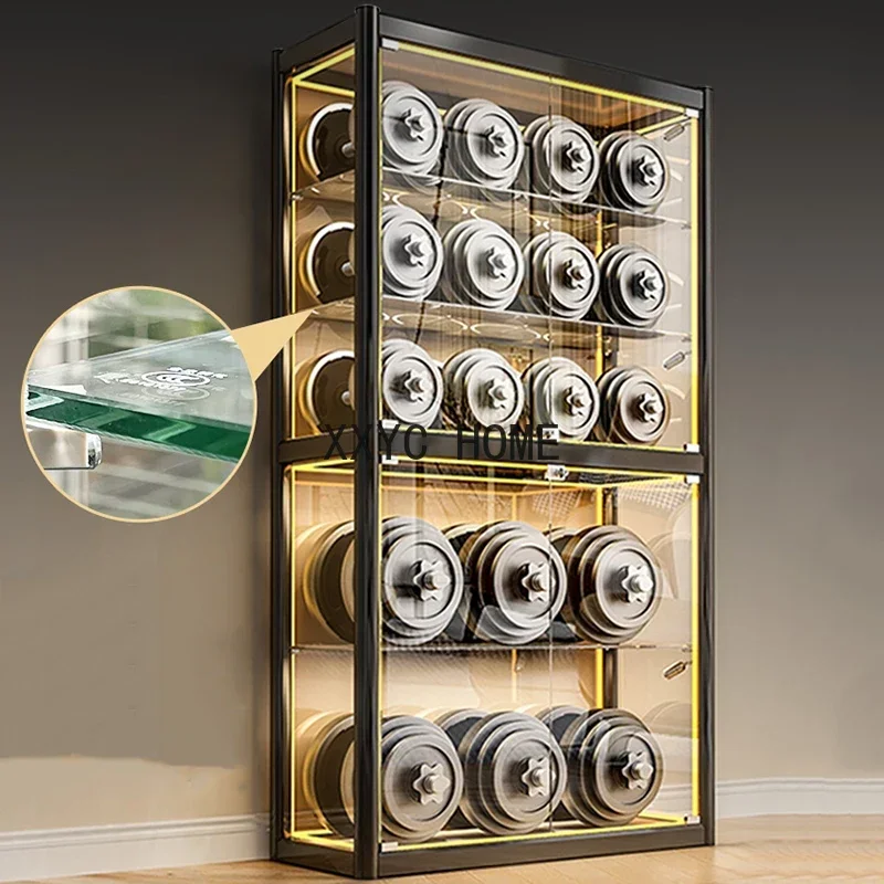 Glass Display Showcases Wine Cabinets Bar Shelf Glass Rack Wine Cabinet Living Room Counter Vitrinas De Vidrio Decoration