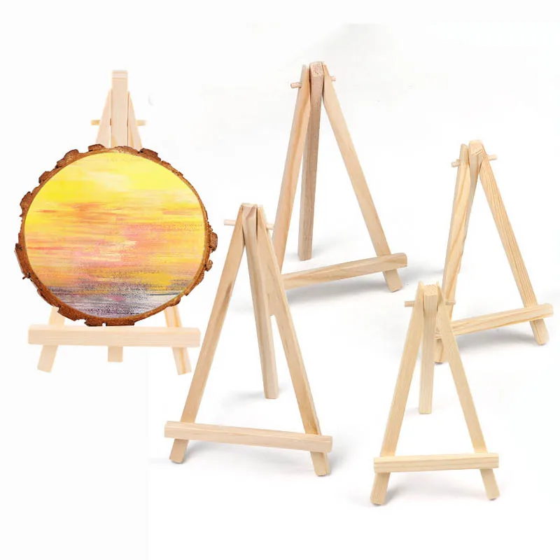 Mini Easel And Canvas Set