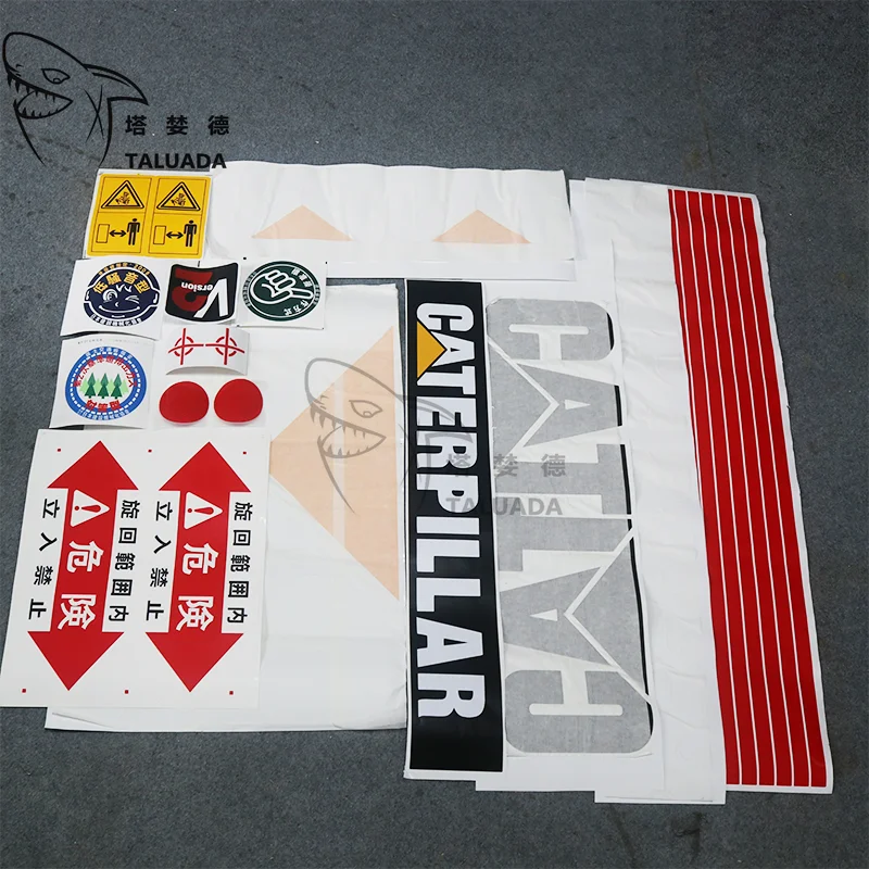 

For CATERPILLAR Whole Machine Body Sticker E312 CAT312 Excavator Exterior Decorative Sticker