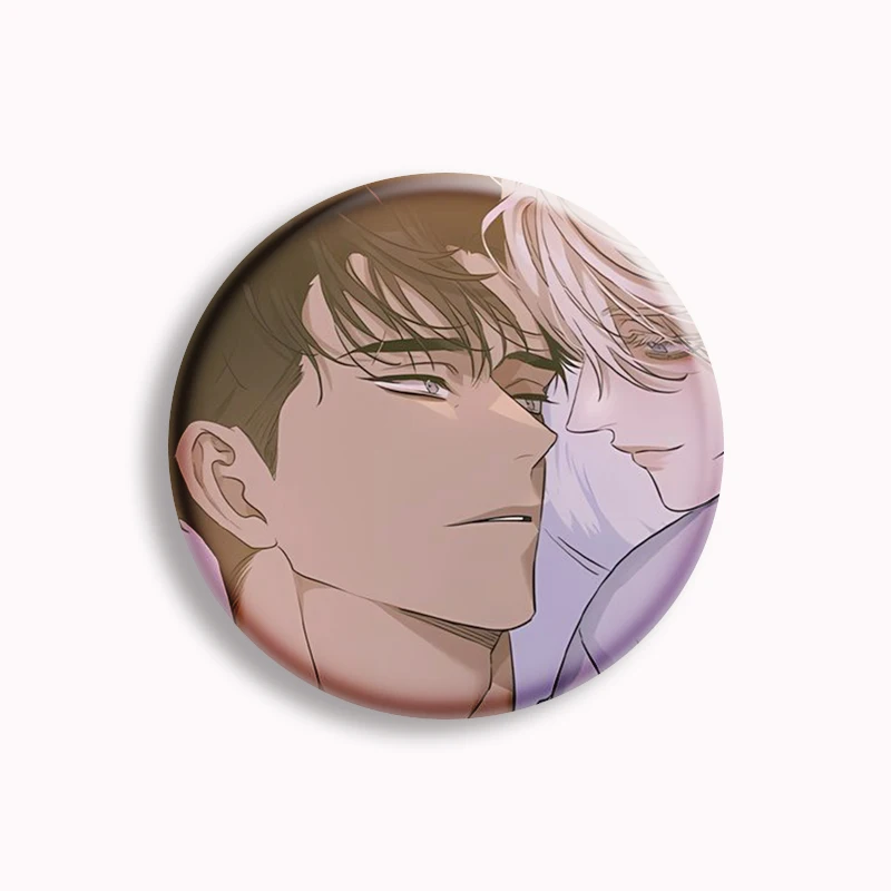 Korean Newest Manhwa Dear. 00 BL Soft Button Pin BL Comic Boyslove