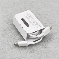 25W Super Fast Charger with EU Power Adapter and Type C PD Cable - White Cable Only