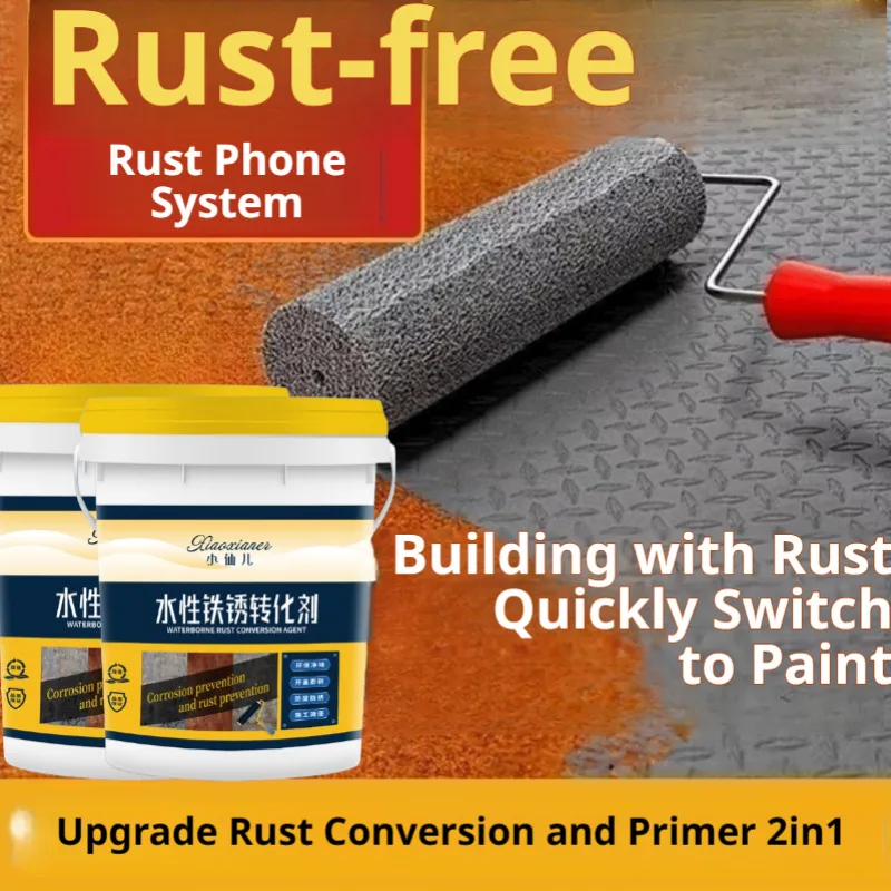 Rust converter Rustfree paint Metal special waterbased color steel tile multicolor renovator