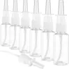 5PCS 10ml-60ml Empty Nasal Spray Pump White Plastic Spray Bottles Mist Nose Refillable Bottle Packaging Accessories 1