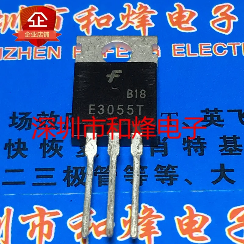 

5 шт. E3055T MJE3055T TO-220 70V 10A