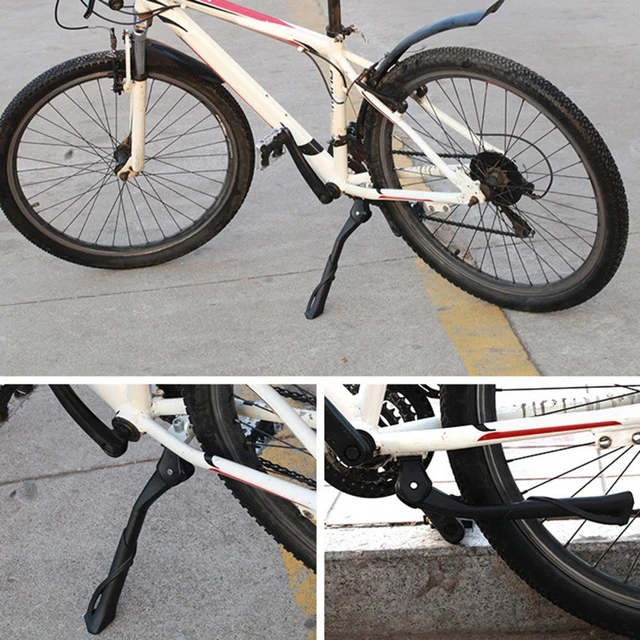 Pata de cabra ajustable para bicicleta de montaña, soporte lateral de Metal  para estacionamiento - AliExpress