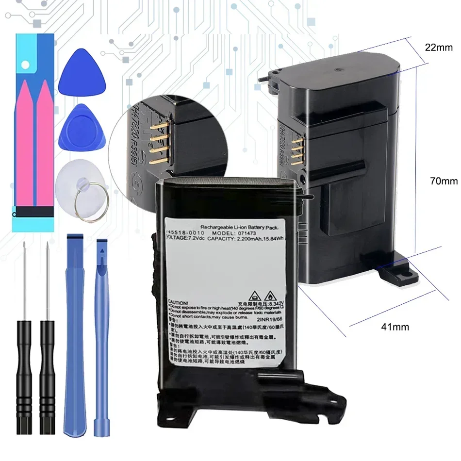 071471/071473 Batteria Di Ricambio Per Bose Soundlink Revolve Speaker 2200Mah