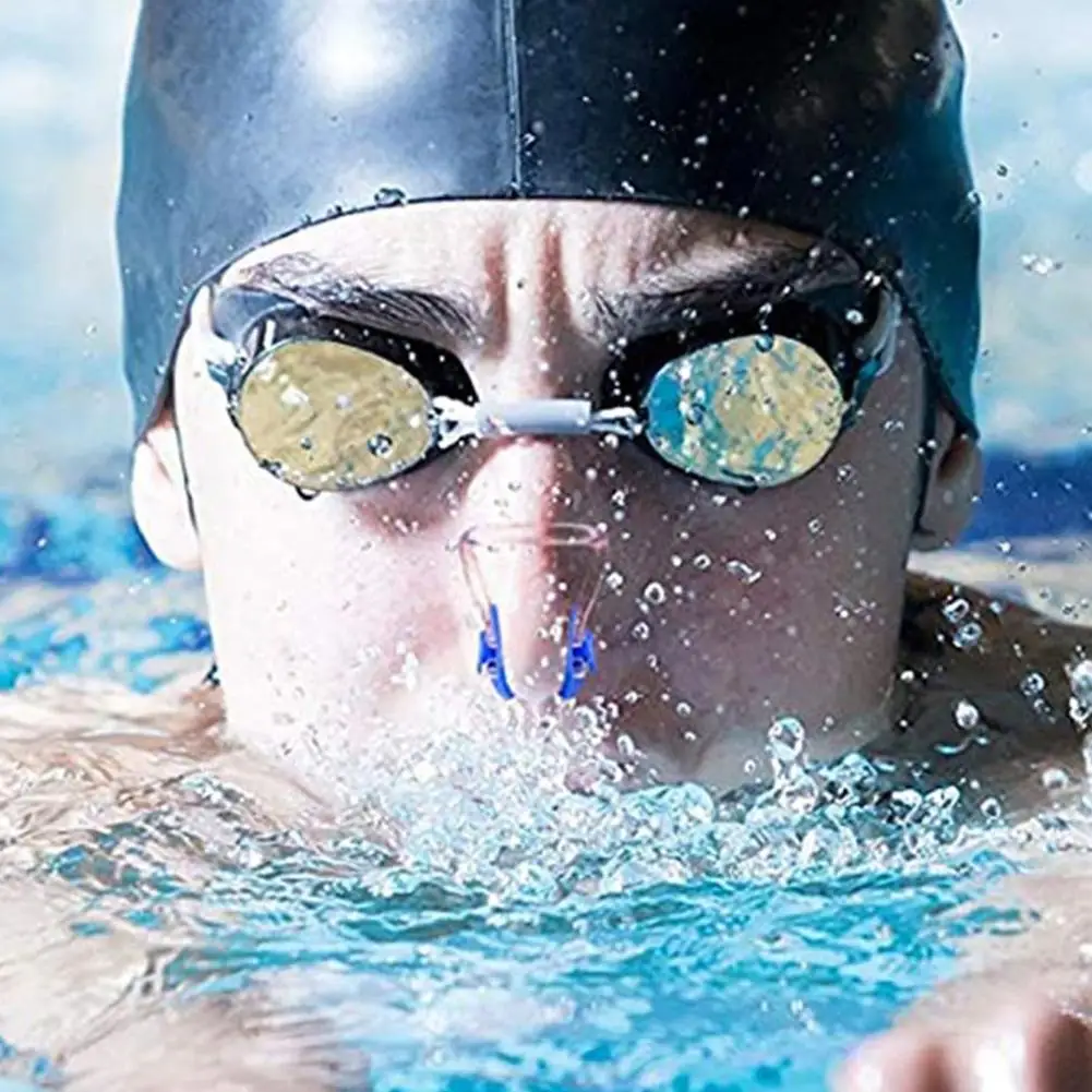 Soft silicone nose clip Reusable waterproof Swimming nose clip Surfing Nose Plugs for Adults Children Pool Supplies Accessories 6