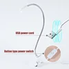 UV LED Nail Light for Drying Gel Nail Polish Clip-On Flexible Desk Nail Lamp with USB Portable Nail Dryer Manicure Salon Tool 5