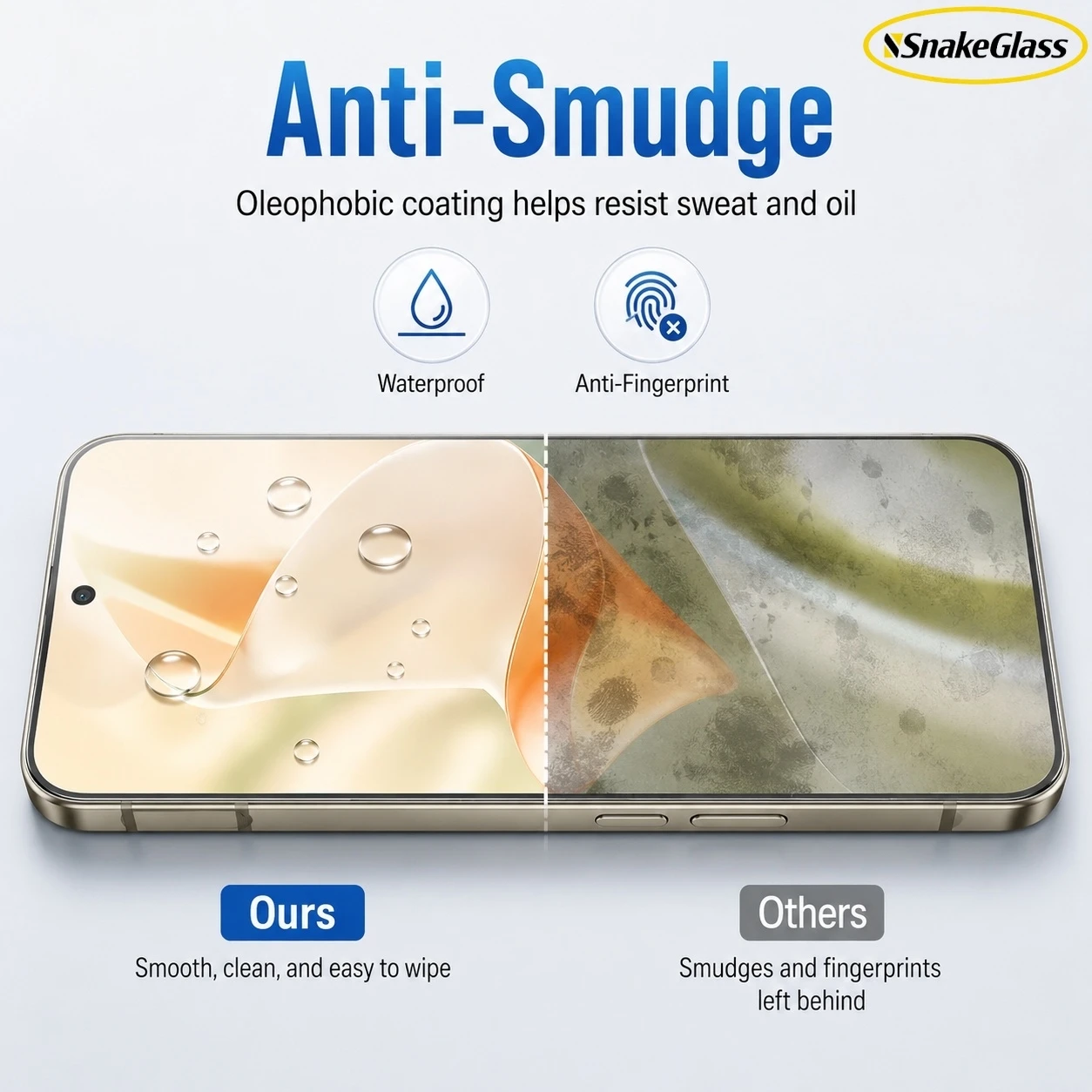 3-Pack HD Clear Tempered Glass Screen Protector Film - Anti-Scratch, 9H Hardness