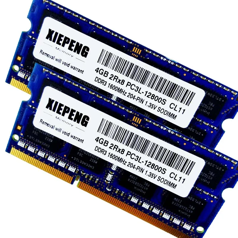 8GB DDR3L 1600 MHz RAM for DELL Latitude E7250 E7440 E7450 Rugged