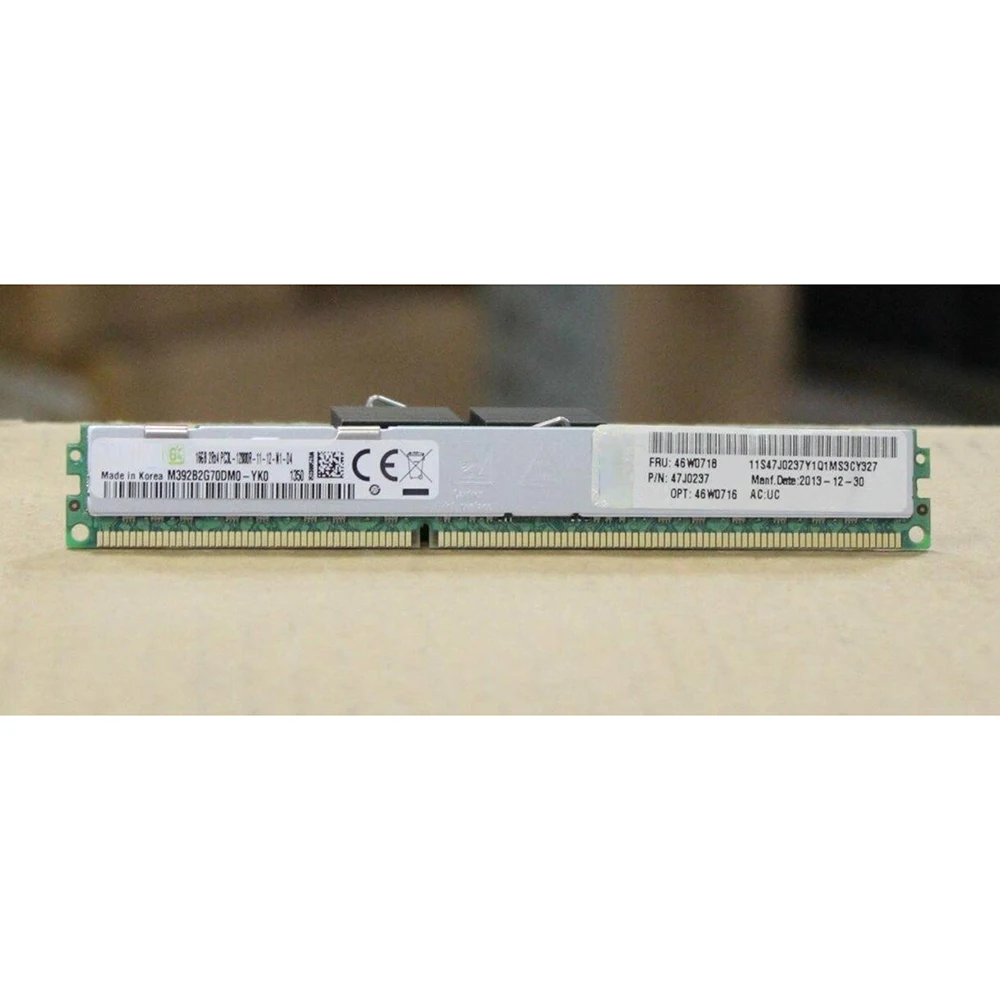 1PCS Server Memory For IBM RAM 46W0718 46W0716 47J0237 PC3L-12800R 16GB DDR3 1600 VLP 4 1PCS Server Memory For IBM RAM 46W0718 46W0716 47J0237 PC3L-12800R 16GB DDR3 1600 VLP - Image 2