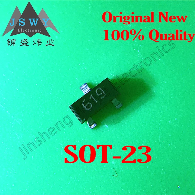 

1~50PCS FMMT619TA FMMT619 619 Silkscreen SOT-23 Transistor New Imported Now