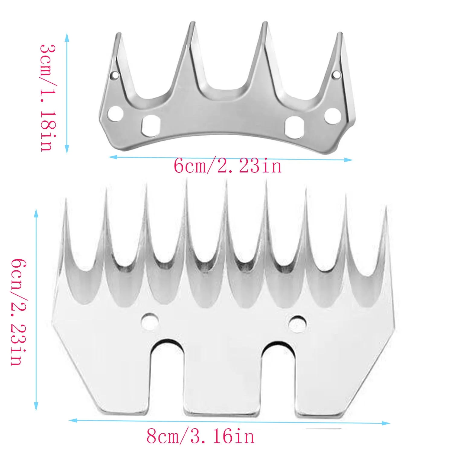 Sheep Blade for Grooming Clipper pet clipper dog hair trimmer pet hair trimmer dog clipper All sizes